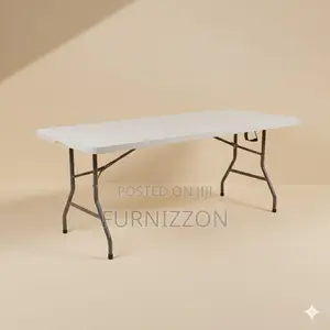 1.80×0.74 Plastic Folding Table for Weddings Banquets