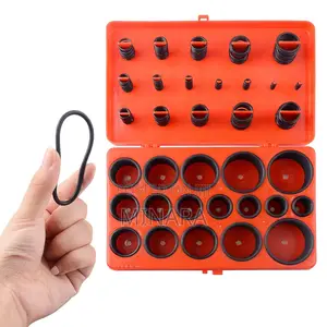 419 Pcs, O-Rings Kit, Nitrile Rubber Gaskets,Metric Sizes Ø3mm -Ø50mm