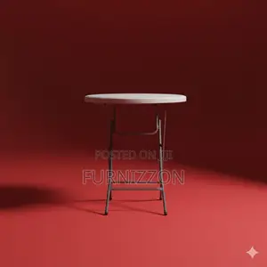 Modern Plastic Foldable High Bar Table – 110cm Length