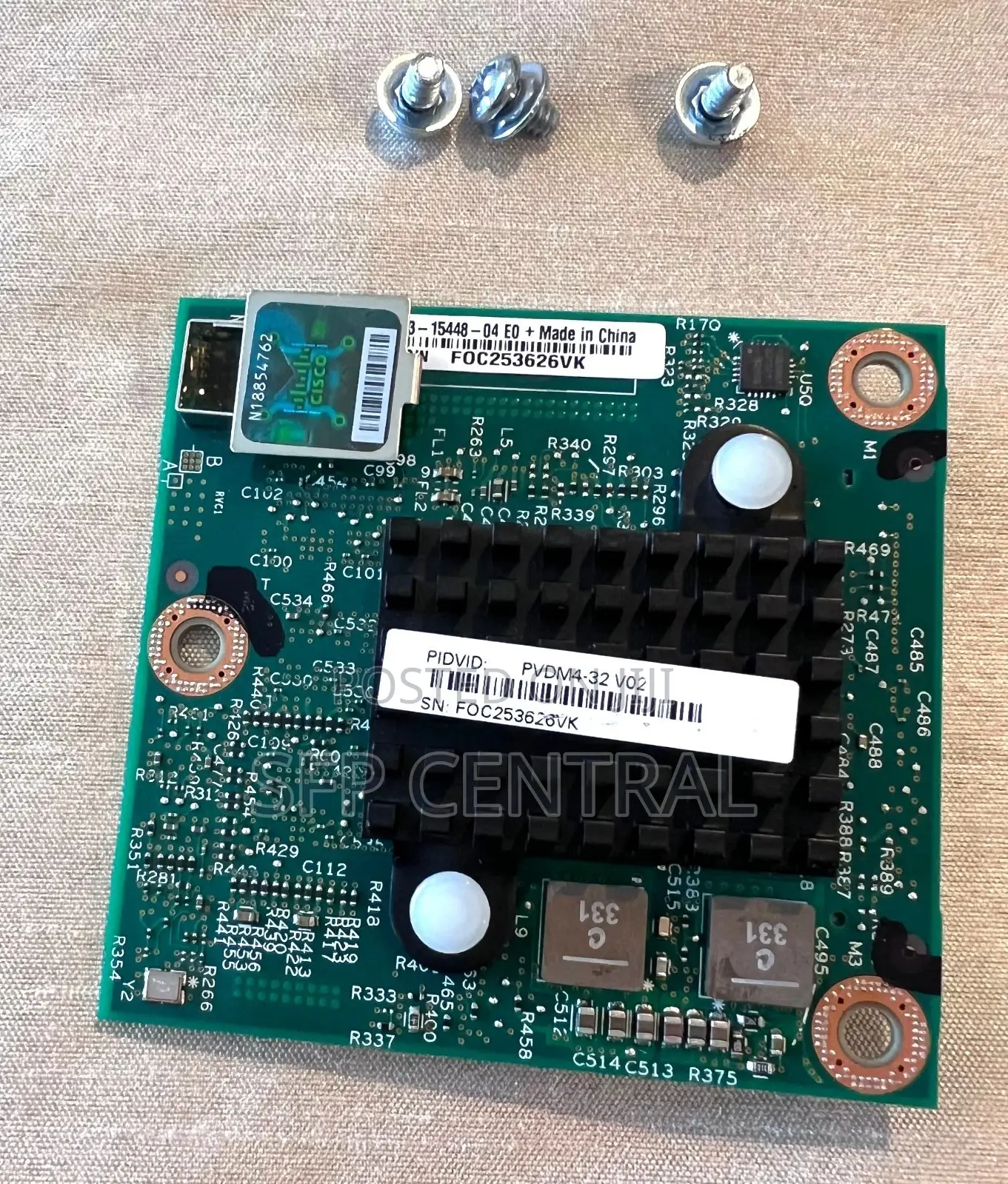 Cisco Pvdm4-32 32 Channel High Density Voice DSP Module