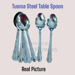 120pcs Tusma Stainless Steel Table Spoon
