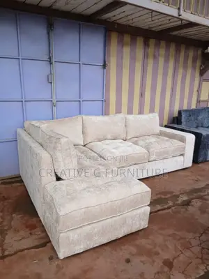 A Sidearm L-Shape Sofa