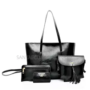 4 PCS Women Shoulder and Handbag