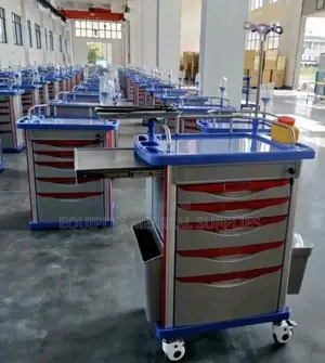 Crash Cart / Emergency Trolley / Medicine Trolley