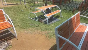 Wooden Metallic Foldabe Outdoor Benches