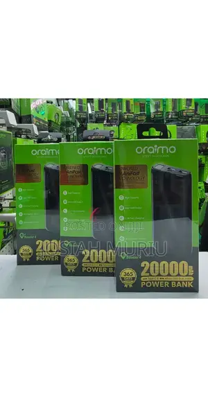 * Oraimo Traveler 4 Opb-P204d 20,000mah Power Banks