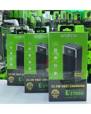 *
Oraimo Powernova Qf1 Opb-7270q *27000mah 22.5w* Power Bank