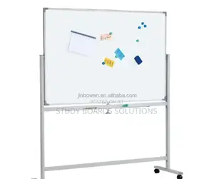 4ftx3ft Magnetic Whiteboard With Wheeled Stand for Offices