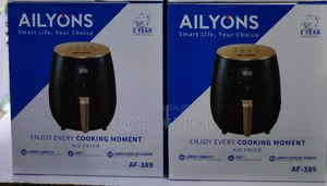 Higher Performance Ailyons Air Fryer 6 Litres 1400 Watts
 A6