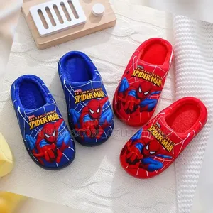 Cartoon Themed Furry Indoor Slippers for Kids
