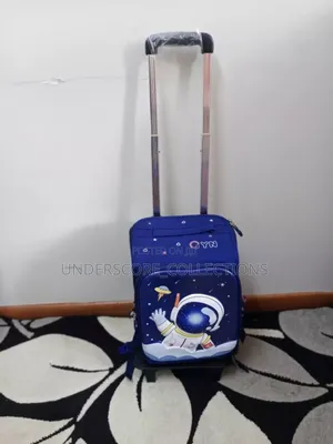 Rolling Trolley Kids School Bag*