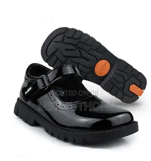 Girls Velcro Closure Original Boxed Crab Kids School Shoes (31-41)