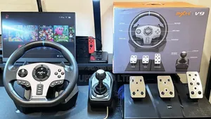 Almost New Stearing Wheel With Shifter
