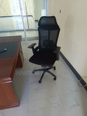 High-Back Executive Orthopedic Chair With Lumbar Support