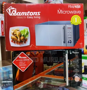 Best Ramtons 20litres Digital Microwave Rm 458 (Silver Glass)