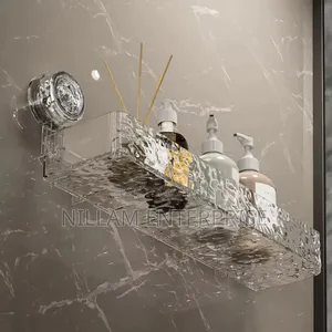 Suction Cup Bathroom Storage Rack