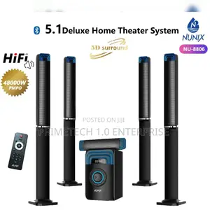 Nunix 8860 5.1 Sound System 48000watts