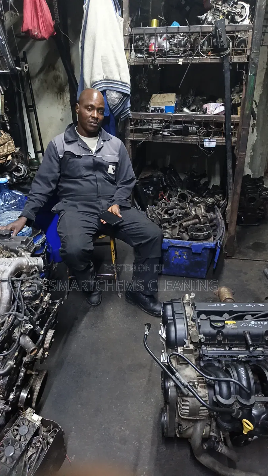 Slim Car Engine