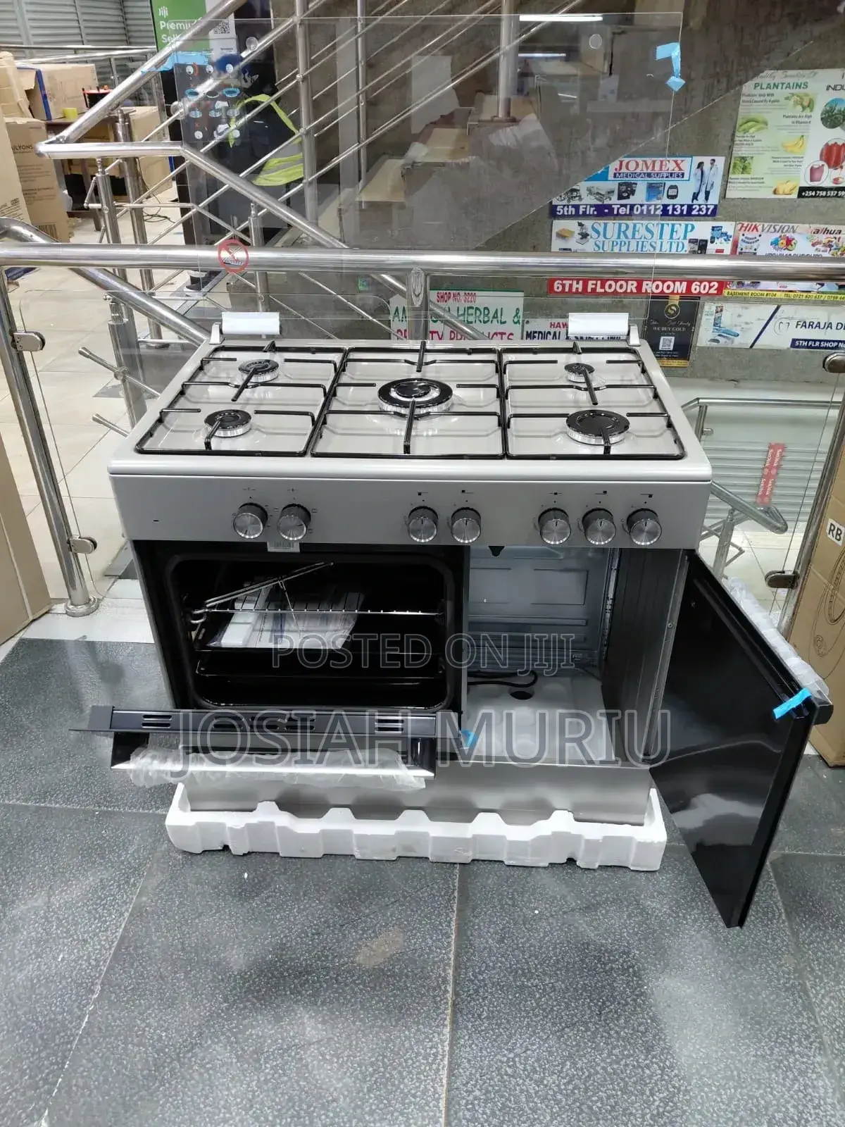 Simfer Fb9504segr 5 Gas Cooker 90x60 – Silver