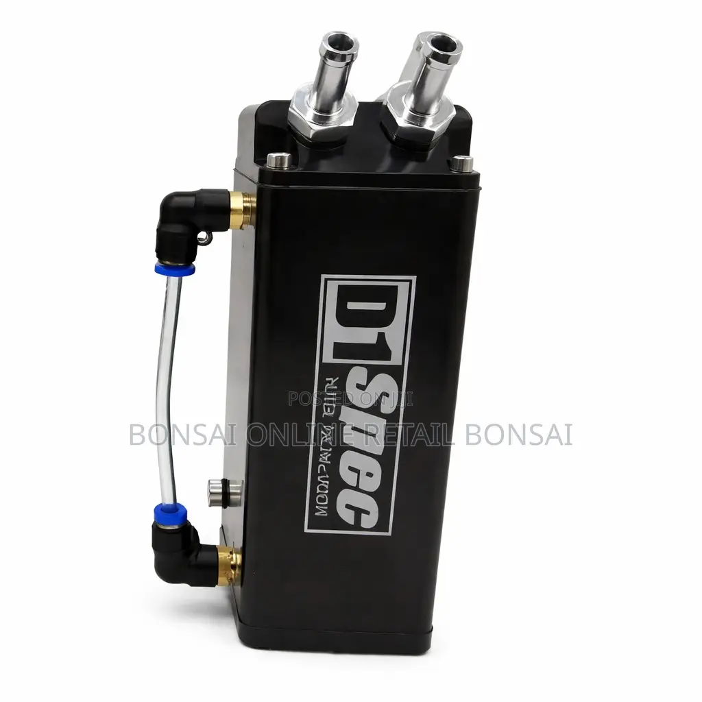 D1spec Universal Oil Catch Can Kit for PCV Engine System