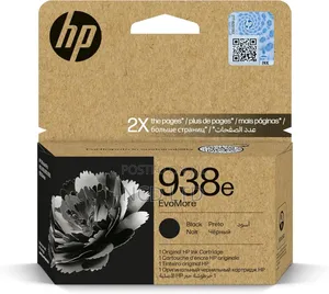 Hp 938e Evomore Black Original Ink Cartridge 4s6y2pe Works With Hp