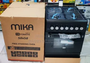 Mika Standing Cookers 3 Gas + 1 Electric, 58cm X58cm Mst58u31e3b