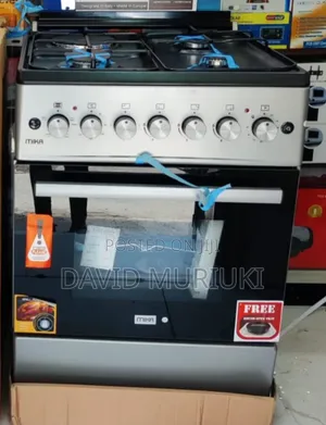 Mika Standing Cooker 3 Gas + 1 Electric, 58cm X58cm Mst58u31e