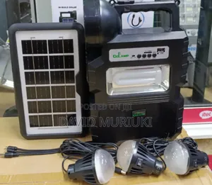 Cclamp Cl-810 Solar Lighting System Kit With 3 Led Lights, Etc