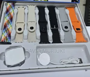 2 in 1 Strap Smart Watches With Free Earpods