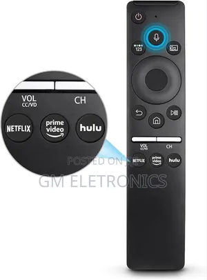 Universal Voice Remote for Samsung Qled Led LCD Tv +Aa Batteries