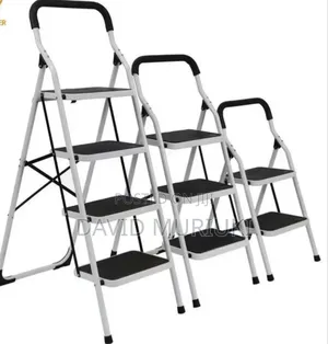 New Arrivals Heavy Duty Step Ladder White Colour 5 Step
