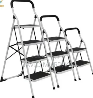 New Arrivals Heavy Duty Step Ladder White Colour 3 Step