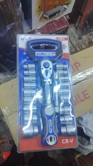 Ratchet Socket Spanner With Sockets