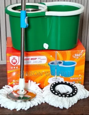 New Metallic Spin Mop/Metallic Spin Mop