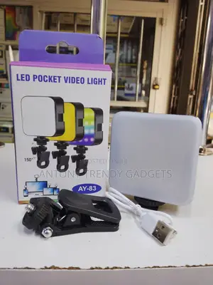 Ay-83 Led Video Light Rgb For Vlogging Photography
