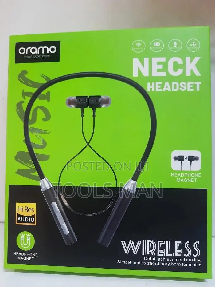 Oraimo Wireless Neck Headset.Bluetooth Neck Band