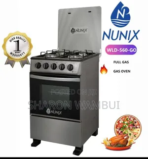 New Nunix 4 Gas Standing Cooker/Nunix 4 Standing Gas Cooker