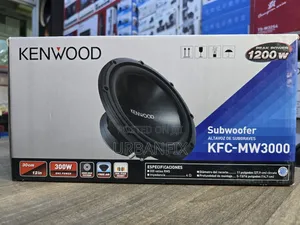 Kenwood 12 Inch 1200watts KFC-Mw3000 Free Air-Bass Subwoofer
