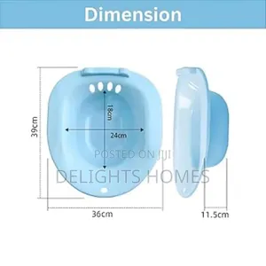 Postpartum Sitz Bath Basin and Hand Pump_pa