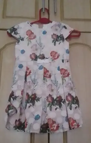 Floral Elegance Kids Dress