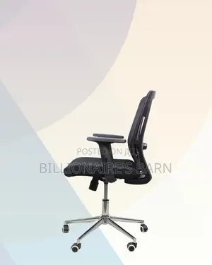 Black Origin Mesh Chair | Breathable Support for Long Desk Hours |