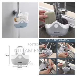 Adjustable Kitchen Sink Hanging Drain Basket