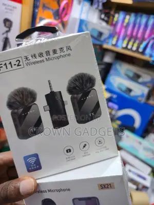 F11-2 Wireless Lavalier Mic for iPhone Android Camera