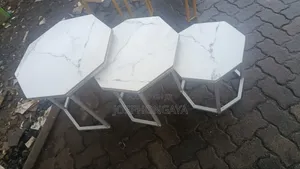 White Top Marbled Table for Sell