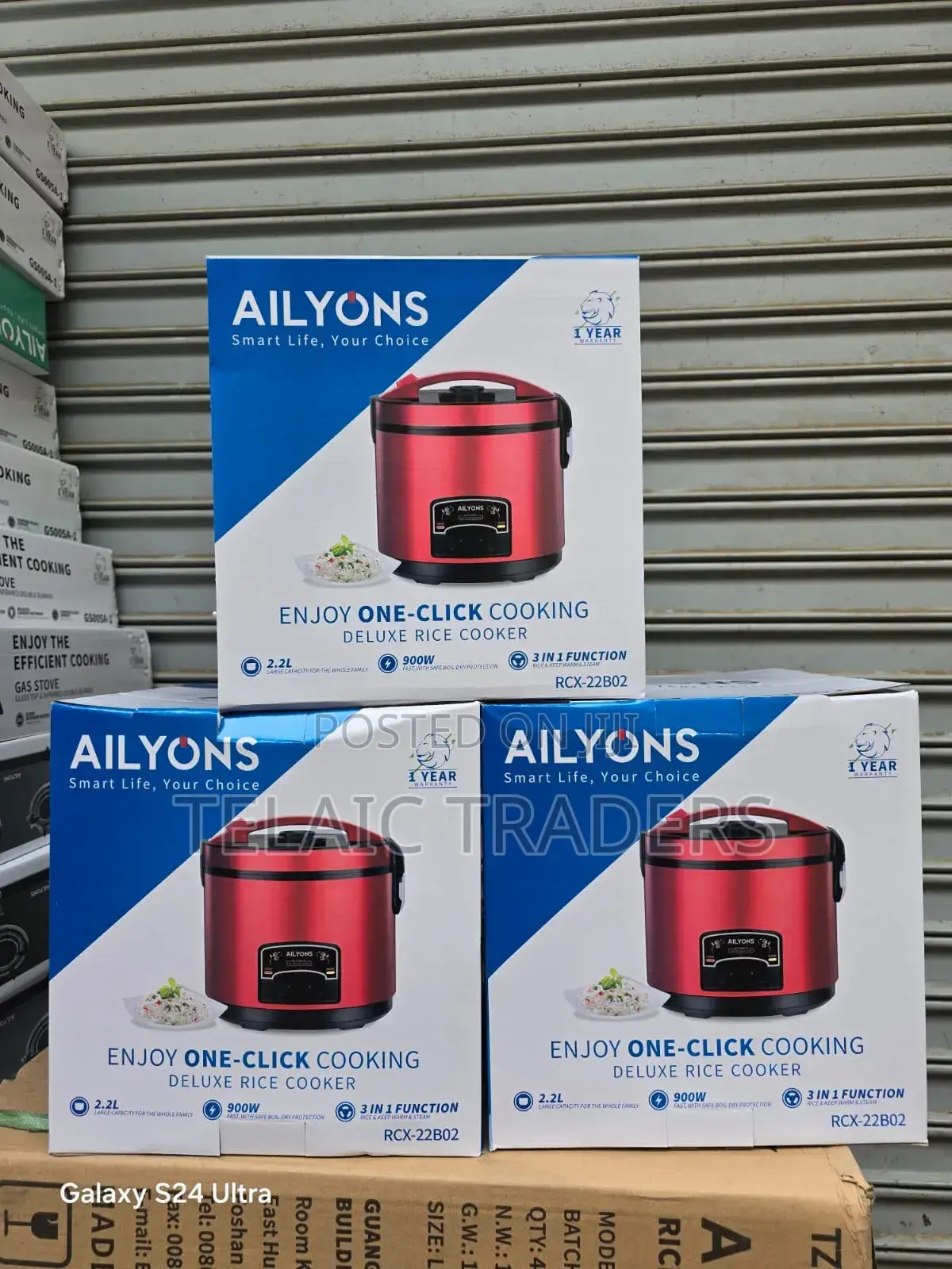 Ailyons Rice Cooker