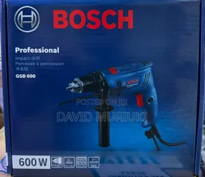 The 
Bosch Impact Drills
600w
Gsb600