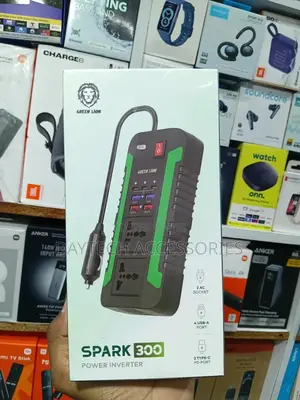 Green Lion Spark 300 Mobile Car Power Inverter.