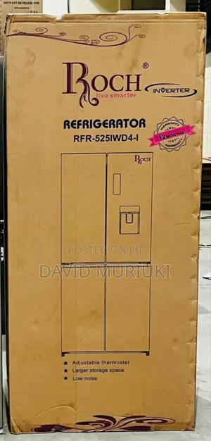 Roch 4 Door 434litre -525iwd4-I Refrigerator With Dispensers
