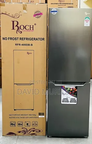 Roch No Frost (M Double Door Fridge With Bottom Load Freezer- 330 Lt