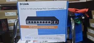 Dlink 10 Port 10/100 Long Range Poe + Surveillance Switch